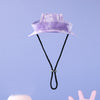 Sunshine Pup Peak: Adjustable Summer Cap for Small Dogs!