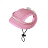 PawFiesta SunGuard Cap: Adjustable Outdoor Style for Small and Medium Pooches