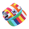 Canvas Cool Pup Cap: Trendy Sun Protection for Small Dogs! ☀️