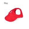 PawParade Pet Peaked Cap: Fashionable Dog Headwear for Outdoor Adventures!