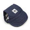 Canvas Cool Pup Cap: Trendy Sun Protection for Small Dogs! ☀️