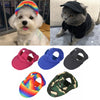 PawFiesta SunGuard Cap: Adjustable Outdoor Style for Small and Medium Pooches